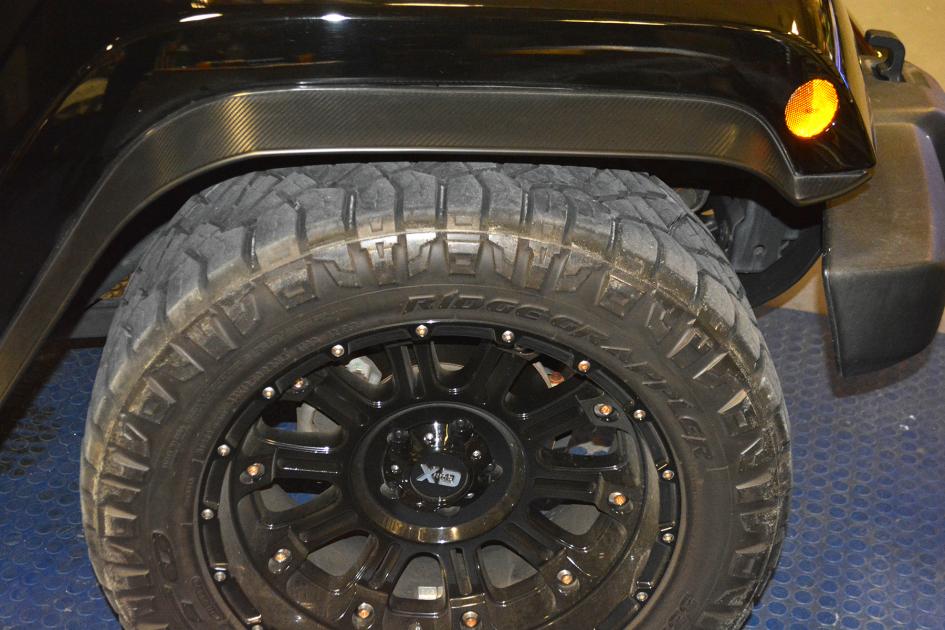 Jeep Wrangler Jk Jku Tactical Fender Flares Carbon Fiber