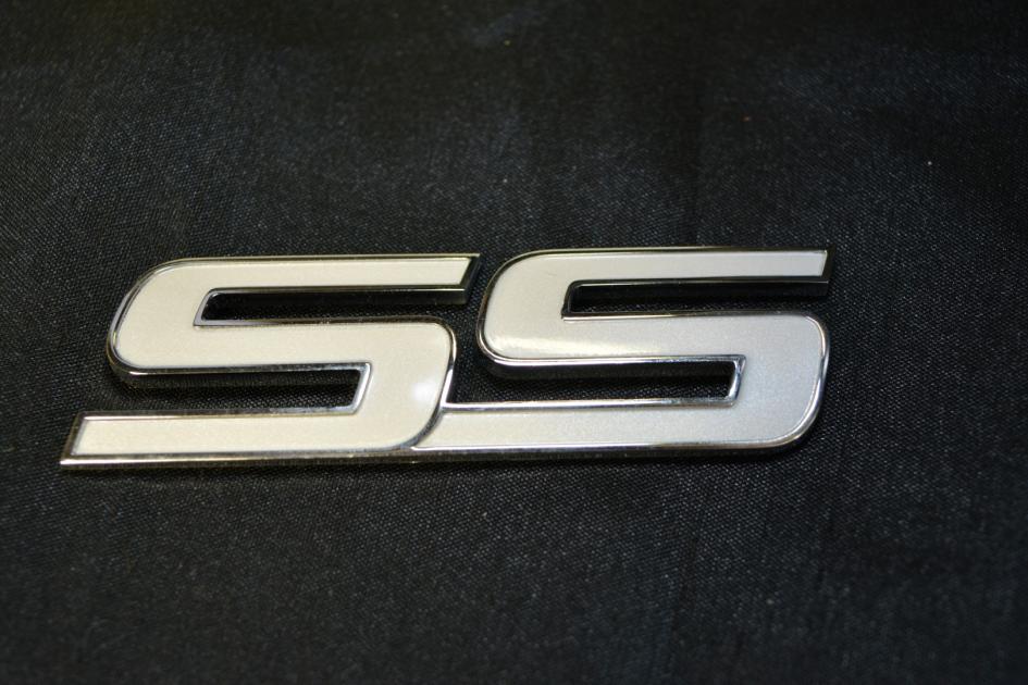 Chevrolet Super Sport Ss Emblem Pearl White Muscle Cars