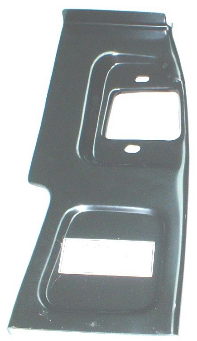 AMD Lower Door Hinge Pillar Repair Panel (15" High), Front Lower, LH, 55-59 Chevy GMC Truck ('55 2nd Series) 376-4055-2L