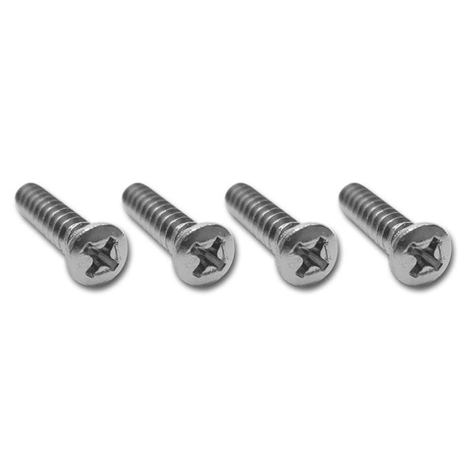 Corvette Seat Bumper Screws, 4 Piece Set, 1963-1967