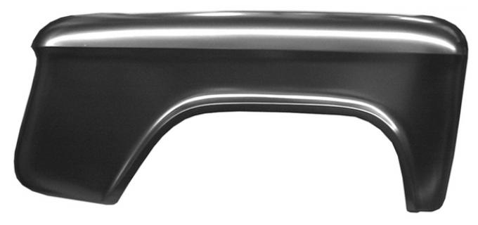 Key Parts '55-'66 Rear Bedside Stepside Fender, Passenger's Side 0847-150 R