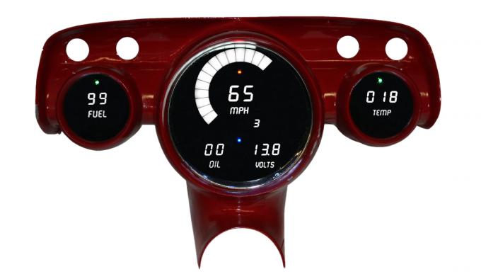 Intellitronix 1957 Chevy Bel Air LED Digital Gauge Panel DP1102