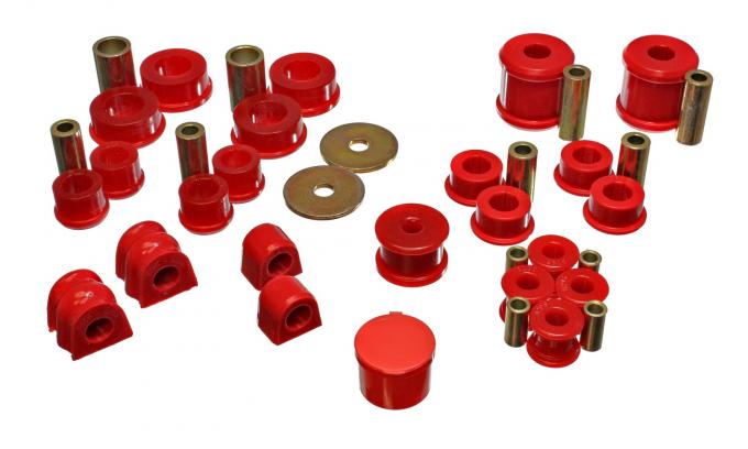 Energy Suspension 2002-2006 Subaru Impreza Red Suspension Bushing Kit 19.18101R