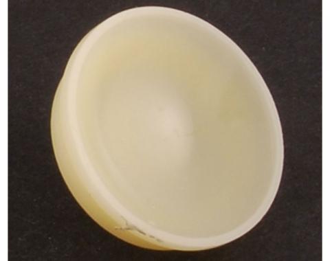 Dennis Carpenter Dash Knob White Insert - 1961-66 Ford Truck, 1966 Bronco, 1961-67 Econoline C1TZ-9700-I