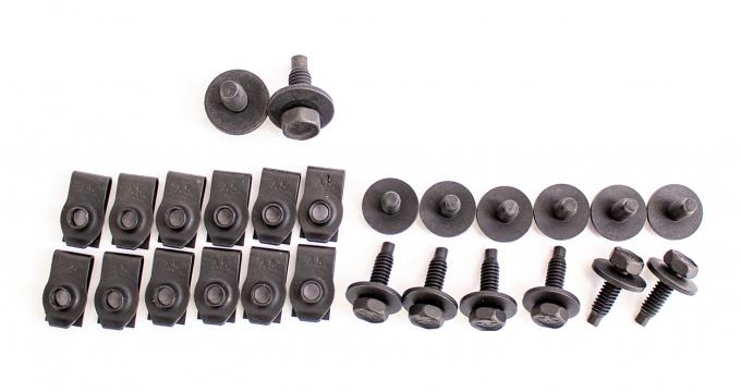 AMD Header Panel Bolt Kit, 67-69 Barracuda X131-1267-S