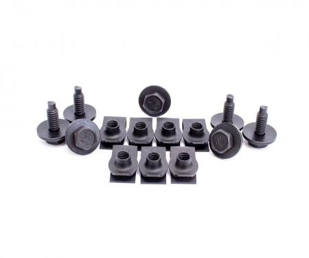 AMD Front Valance Bolt Kit (14pcs), 67-69 Barracuda X128-1267-S