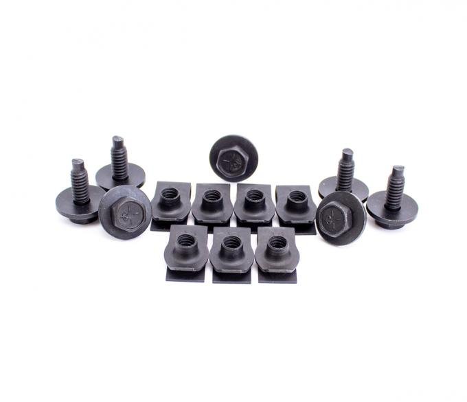 AMD Front Valance Bolt Kit (14pcs), 67-69 Barracuda X128-1267-S