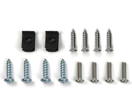 1969-1976 Windshield Header Corner Mouldings Screws