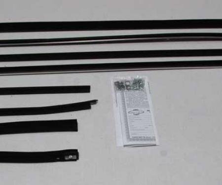 Montco Inc / Repops Window Felts, Inner & Outer (8pcs), 70-72 Monte Carlo w/o Special Belt Moldings R-MT105A