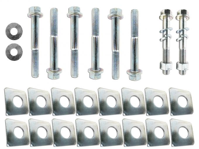 Auto Pro USA 1973-1982 Chevrolet Corvette Body Mount Hardware, 26 pc. Set, Bushings Sold Separately BM1001HD