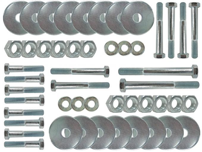 Auto Pro USA Body Mount Hardware, 60 Piece Hardware Set BM1025HD