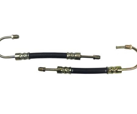 Auto Pro USA Power Steering Cylinder Hose, Valve To Cylinder Retract, Pair PSH1007