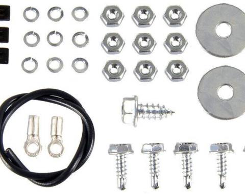 Camaro Console Gauge Mounting Hardware Kit, 1968-1969