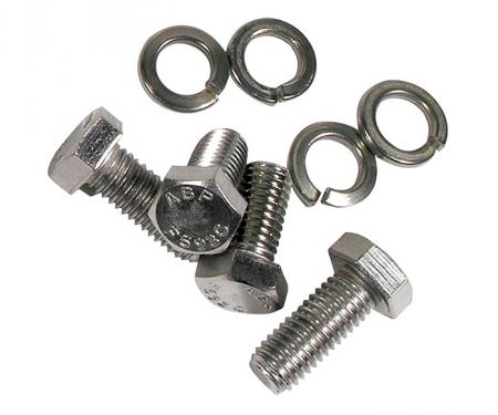 Corvette Seat Belt Bolt Kit, Lap Belts Only, 1972-1975