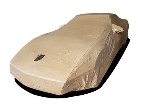 Corvette Car Cover, Premium Flannel, Tan, 1984-1990