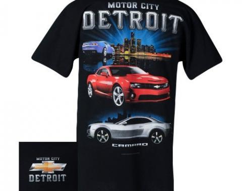 Camaro T-Shirt, Motor City Detroit