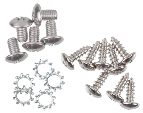 Key Parts '55-'72 Glove Box Screw Kit (12pc) 0847-801