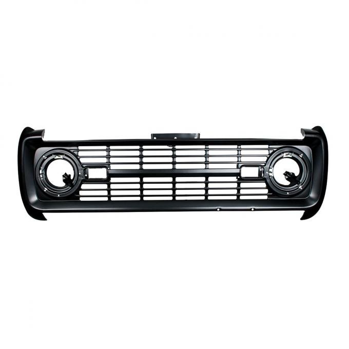 United Pacific Black Grille Without Lettering For 1969-77 Ford Bronco 110515