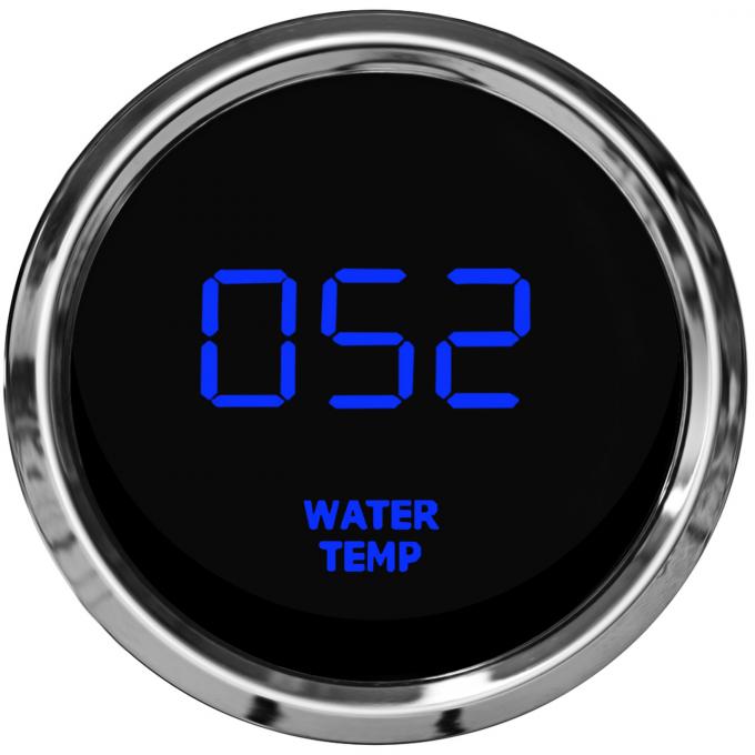 Intellitronix Water Temperature LED Digital Chrome Bezel MS9113