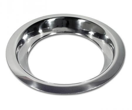 Corvette Trim Ring, Stainless Steel, 8" Rim, 1968-1982