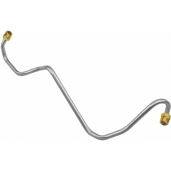 Camaro Pump To Carburetor Line, V8, Four Barrel, Short Pump, Stainless Steel 1978-1979