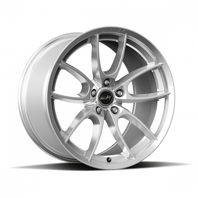 CARROLL SHELBY WHEELS 2015-2020 Ford Mustang Shelby CS5 19x9.5, Chrome Powder CS5-995534-CP