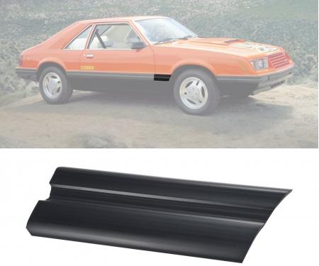 Daniel Carpenter 1979-1984 Ford Mustang Rear of Front Fender Trim Moulding Molding Black RH Passengers Side D9ZZ-16038