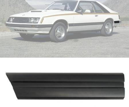 Daniel Carpenter 1979-1984 Ford Mustang Rear of Quarter Body Trim Mouldings Molding Black Driver Side LH D9ZZ-6129039