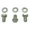 Camaro Crankshaft Pulley Bolt Set, RBW Head - Coarse Thread, 1967-1969