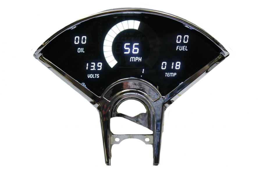 Intellitronix 1955-1956 Chevy Bel Air LED Digital Gauge Panel