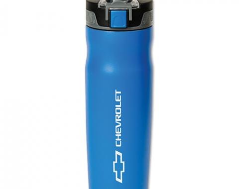 Chevrolet Bowtie Stainless Steel Water Bottle