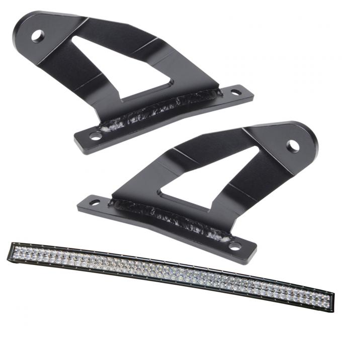 Oracle Lighting Curved 50 in. White LED Light Bar with Brackets 2154-504