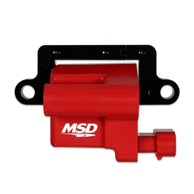 MSD Ignition Coil, GM LS Blaster Series, L-Series Truck Engine, Red 8264