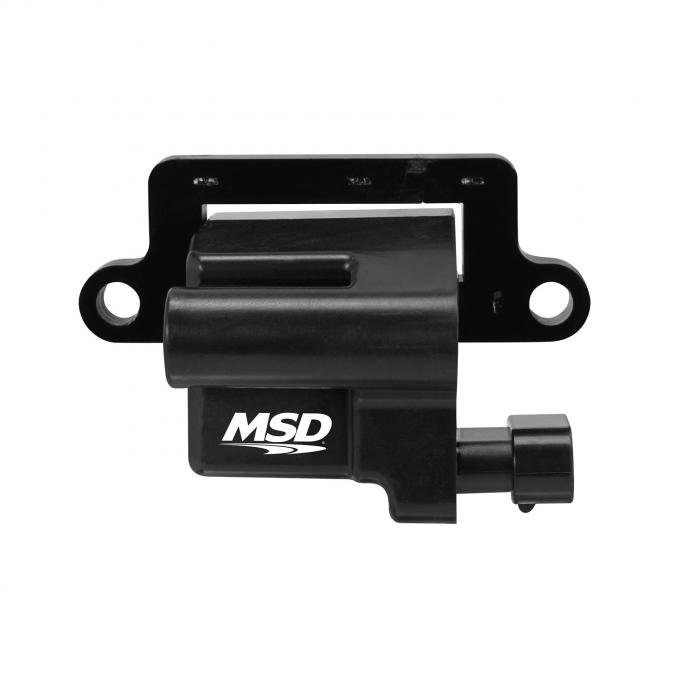 MSD Ignition Coil, GM LS Blaster Series, L-Series Truck Engine, Black 82643