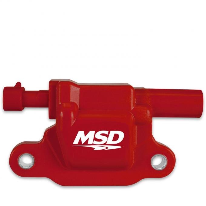 MSD Ignition Coil, GM LS Blaster Series, LS2/LS3/LS4/LS7/LS9 Engines, Red 8265