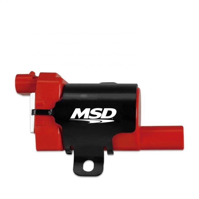 MSD Ignition Coil, GM LS Blaster Series, L-Series Truck Engine, Red 8263