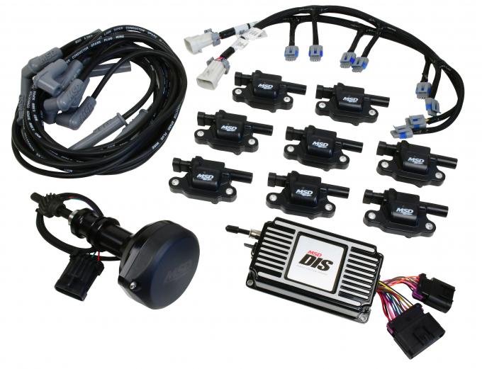 MSD DIS Direct Ignition System Kit, Black 601523