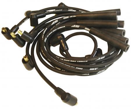 Accel Spark Plug Wire Set Universal 90 Deg White Ceramic Boots; 9001C