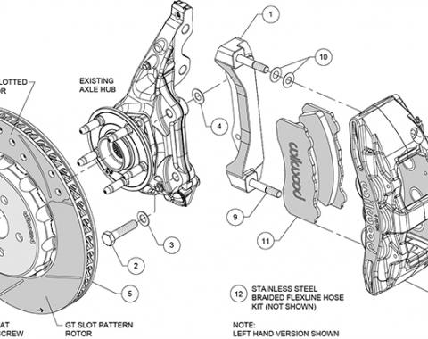 Wilwood Brakes SX6R Big Brake Dynamic Front Brake Kit 140-15431-D