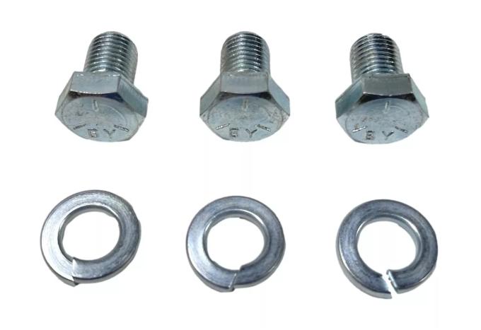 Chevy Harmonic Balancer Pulley Bolts, Small Block, 1955-1957