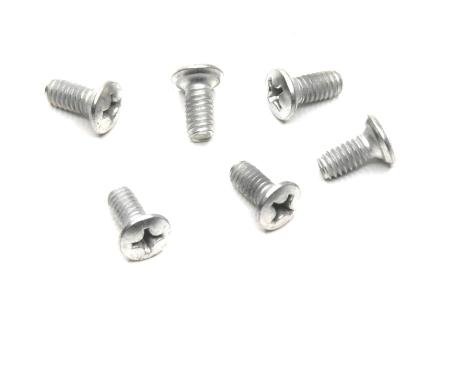 Redline Restomotive® 1965-1981 GM Car & Truck 6 Piece Door Latch Mechanism Screw Kit