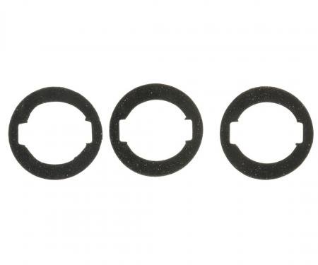 SoffSeal Door Lock Cylinder Gaskets for 1955-57 Full Size Chevrolet and Pontiac, Set SS-1023