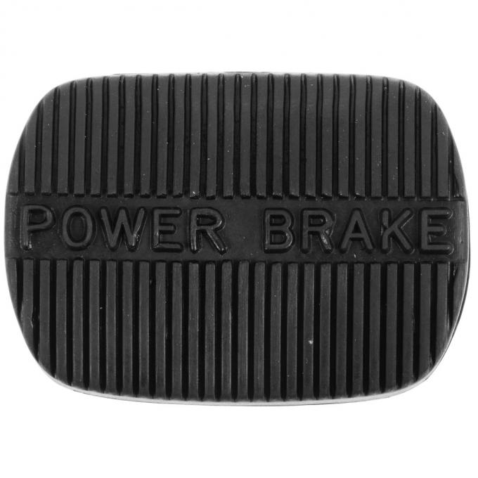 SoffSeal Power Brake Pedal Pad 1958-65 Chevy Full Size 58-62 Corvette w/ Manual Trans, Ea SS-20651