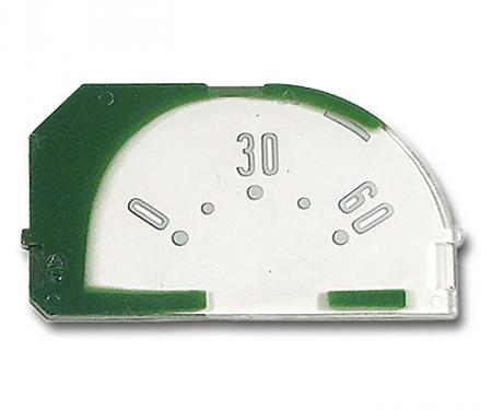 Corvette Fuel Gauge Face, 1953-1958