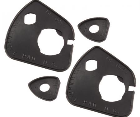 Dennis Carpenter Outside Door Handle Pads - 1950-51 Ford Car   0A-7022428