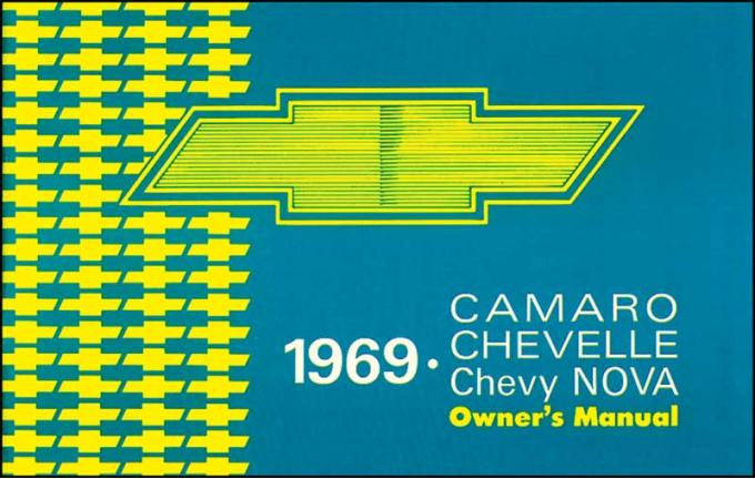 Camaro Owner's Manual, Glove Box, 1969