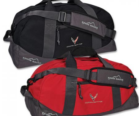 Next Generation Corvette Eddie Bauer Medium Duffel Bag | BLACK