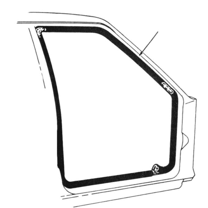 Daniel Carpenter 1979-93 Door w/s - Fits ALL F3ZZ-6120708