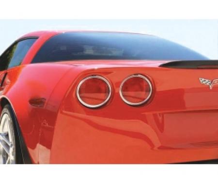 Corvette Bezel, Taillight, Billet Aluminum, 2005-2013