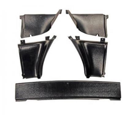 Scott Drake 1967-1968 Ford Mustang 67-68 Upper Back Trim Pannel, 5 Pieces C7ZZ-63311123-K